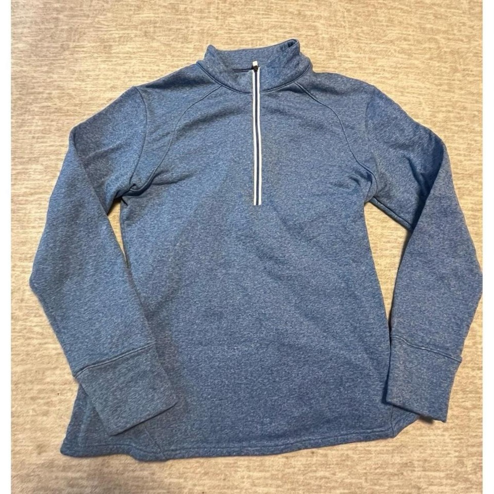 FootJoy‎ Blue 1/4 Zip Pullover Golf Jacket Men's Small FJ Athletic Layer